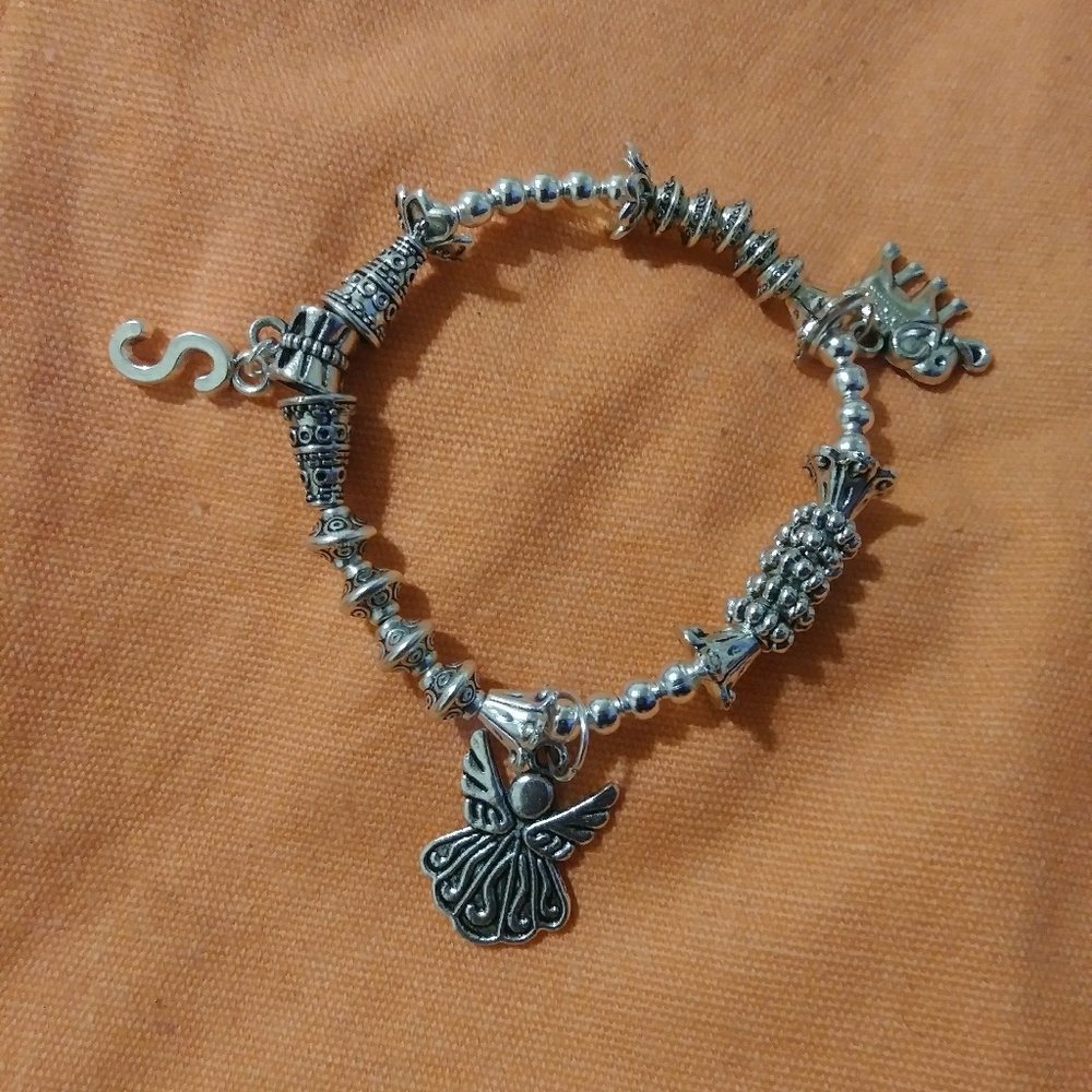 Custom made charm bracelet.